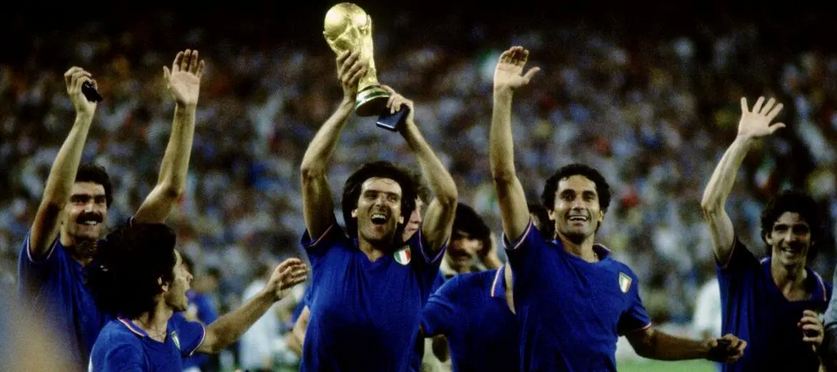Vào năm 1982 ĐT Ý vô địch lần thứ 3 World Cup