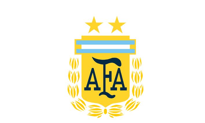 Nổi bật trên logo là tên viết tắt của Hiệp hội bóng đá Argentina – AFA